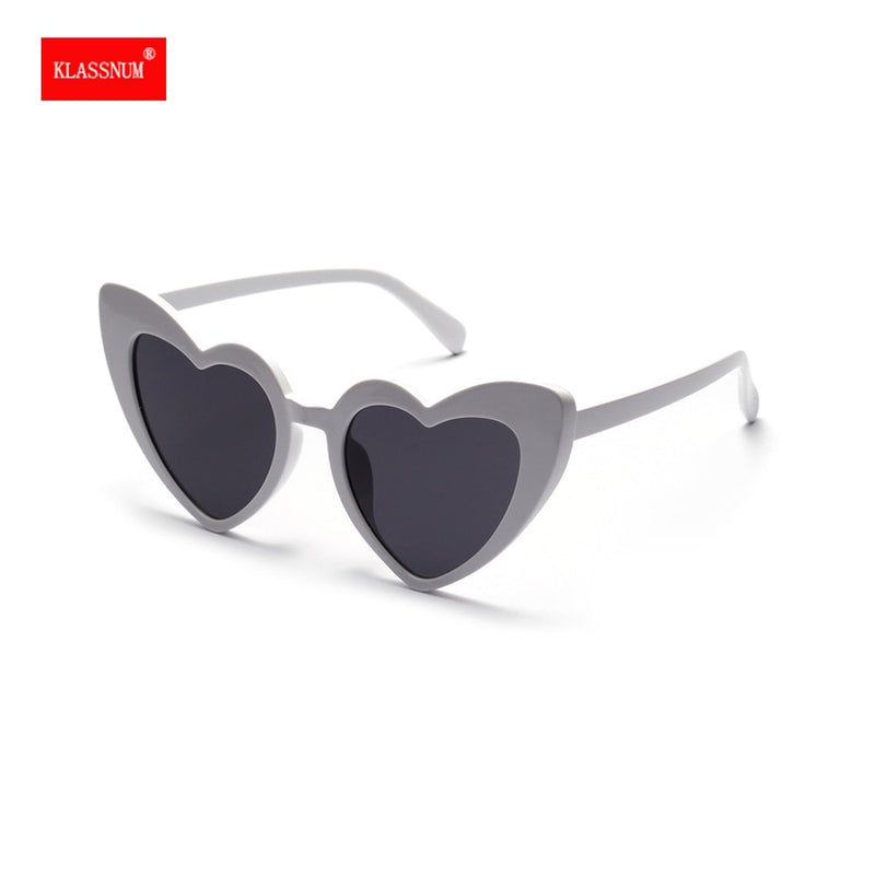 Vintage Love Shape Sunglasses