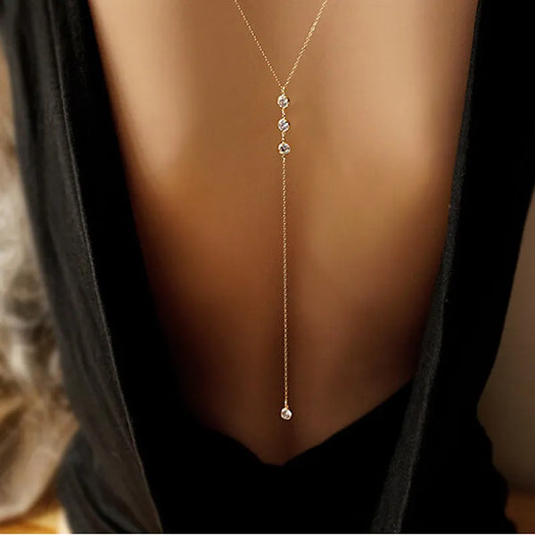 Back Drop Necklace Chain